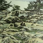 887 3208 WOOD ENGRAVING..